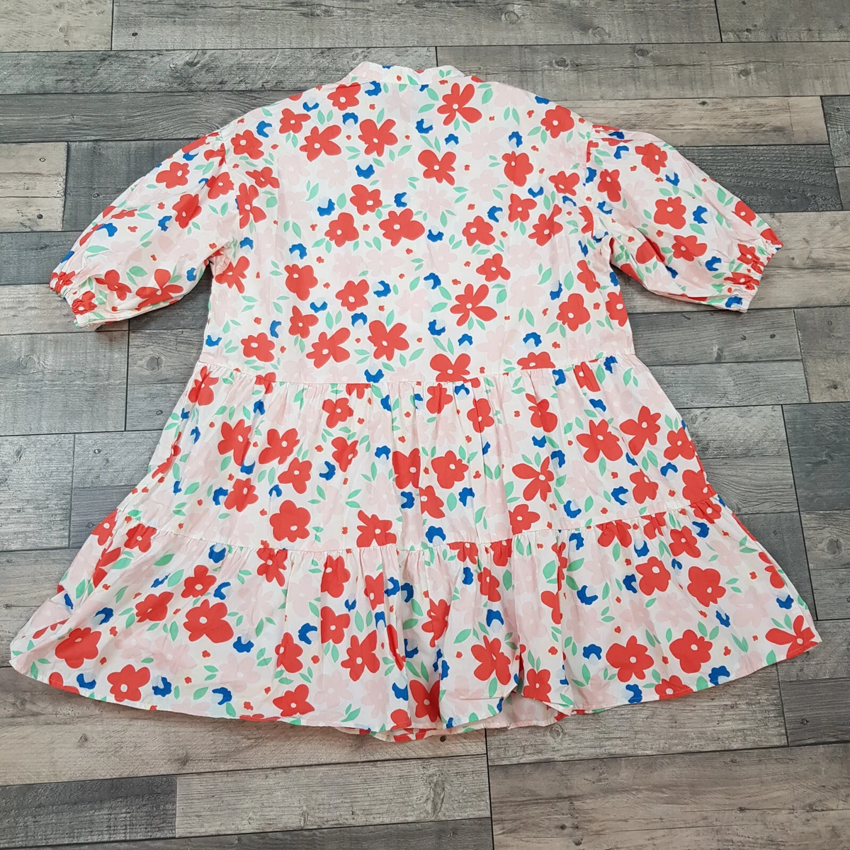 Monki smock best sale dress