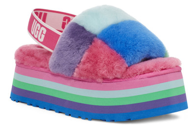 ugg disco checker slide blue