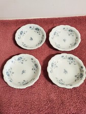4 Johann Haviland Bavaria Germany Blue Garland Berry Dessert Bowls #1