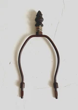 Vintage Lampshade Harp Finial Table Lamp Base Shade Victorian Shabby Chic 6" B