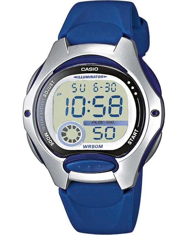 CASIO Kinderuhr,Uhr, Fun Timer LW-200-2AVDF in blau NEU/KInderuhr,Jugenduhr - Bild 1 von 1