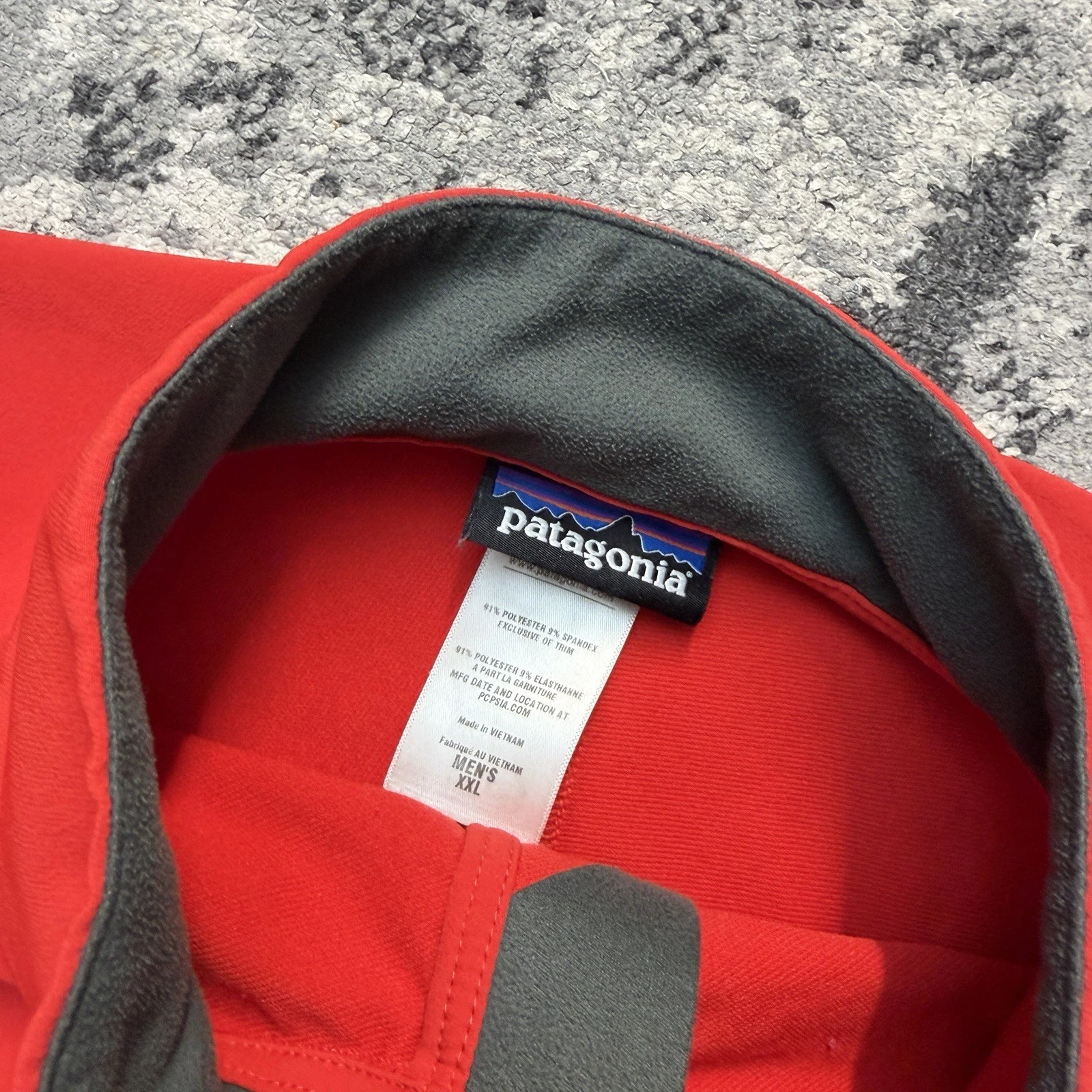 Patagonia Simple Guide Softshell Full Zip Jacket Men's XXL 83747 - product detail image 7