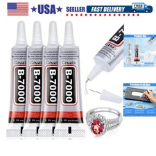 B-7000 Glue Clear for Rhinestone Crafts, Jewelry and Bead Adhesive B7000 Semi...
