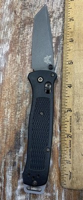 Benchmade Bailout 537GY Black Grivory 3.38'' Folding Pocket Knife
