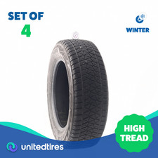 Set Of 4 Used 22565r17 Bridgestone Blizzak Dm-v2 102s - 9-1132 198lm