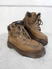 VTG Doc Dr Martens Chunky Lug Sole England Boots UK 5 Women's 7 Grunge Y2K