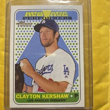 2018 Topps Heritage - New Age Performers Clayton Kershaw #NAP-7 PWE 