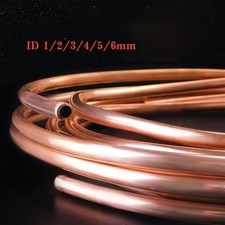 Copper Tube Pipe Coil ID 1/2/3/4/5/6mm for Air Conditioning/Plumbing/Water/Gas