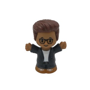 Little People Replacement Male Boy Father Brother Figure Toy Dollhouse Glasses