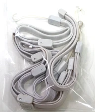 Official OEM Nintendo Wii Wrist Strap RVL-018 LOT 5 GRAY