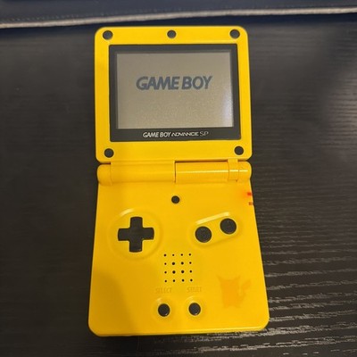 Gameboy Advanced SP Pikachu Reshell | eBay