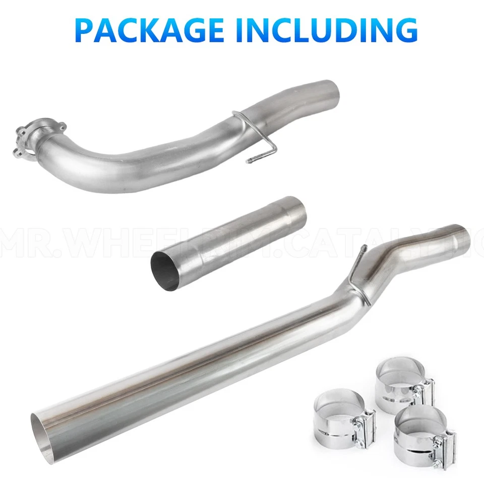 For 2017-2024 Silverado Sierra 2500 3500HD L5P 6.6 Duramax Turbo Exhaust 4" Pipe - Image 2 of 4