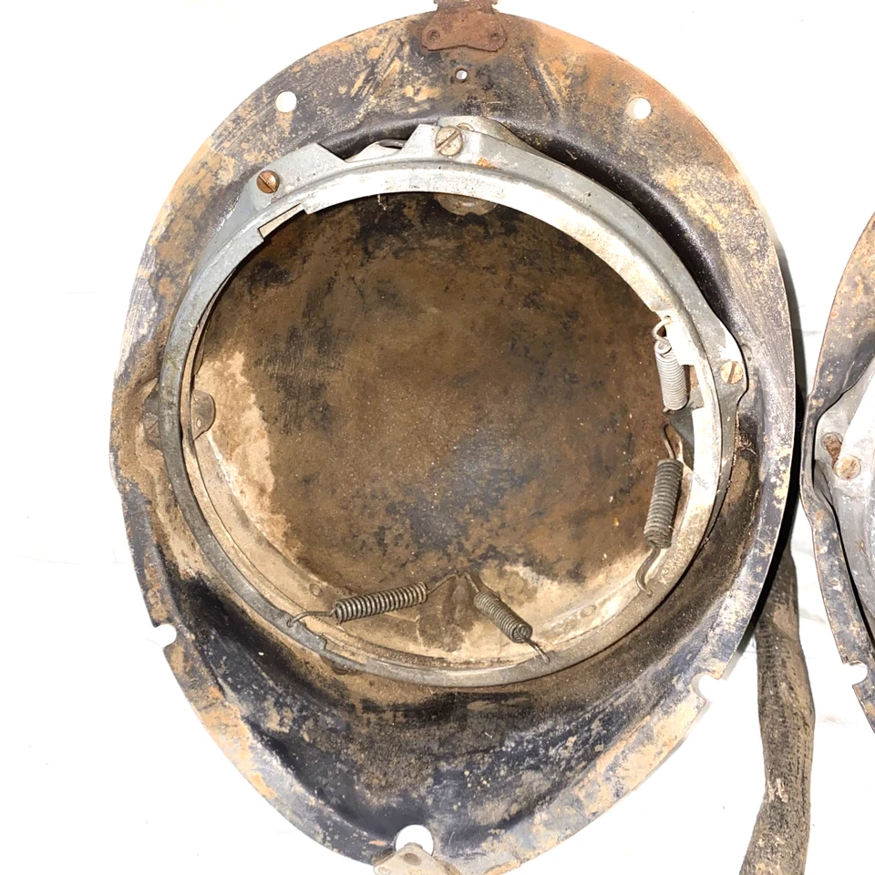 DE COLECCIÓN 40-41 FORD FARO CANASTILLA Y ANILLO DE AJUSTE, RETENEDOR, CARCASA, CAMIÓN, CAMIONETA, ¡FABRICANTE DE EQUIPO ORIGINAL! Foto 3 de 4