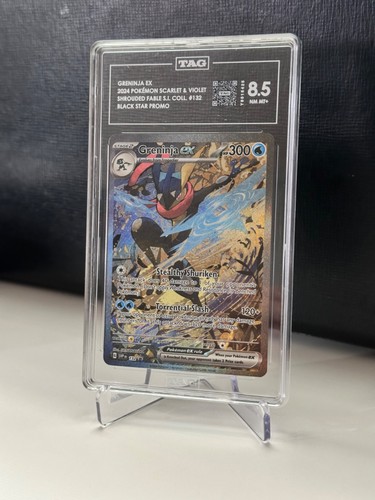 Greninja ex graded TAG 8.5 for sale on eBay
