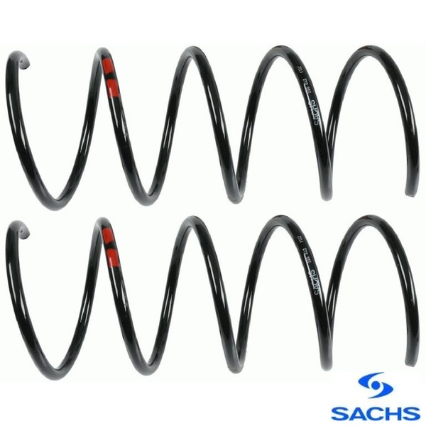 2X Fahrwerksfeder Sachs 998642 2 Federn Satz Federnsatz FüR Mercedes-Benz-image