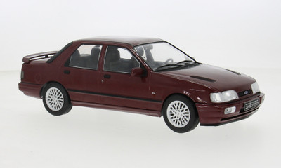 Modellauto Ford Sierra Cosworth 4x4, dunkelrot, 1990, 1:18, MCG