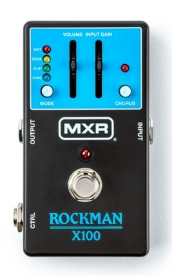 MXR MX100 Rockman X100 Analog Tone Processor, BRAND NEW IN BOX! FREE S&H IN U.S.