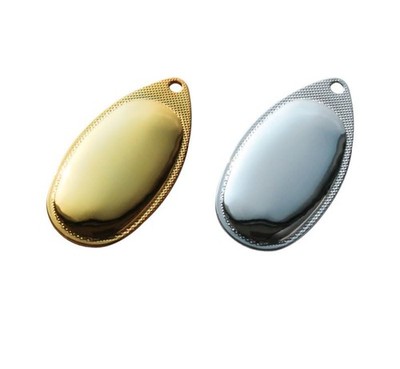 50pcs Silver/Gold Steel Smooth Premium Finish French Spinner Blades Size 31 *...