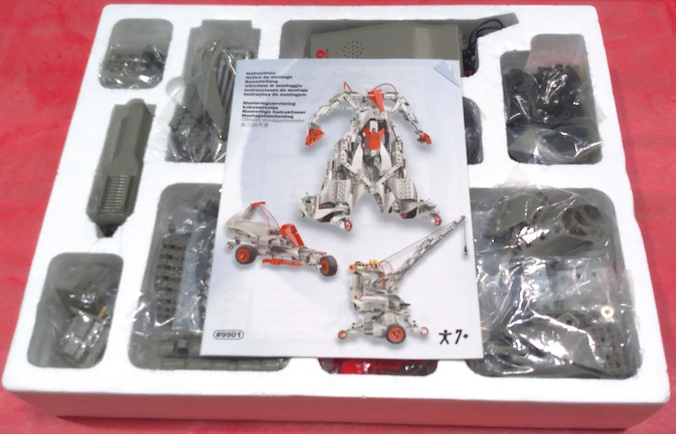 '05 Erector Meccano Speed Play 3 Models Interactive Robot 900+ Parts. Box Damage - Image 4 of 4