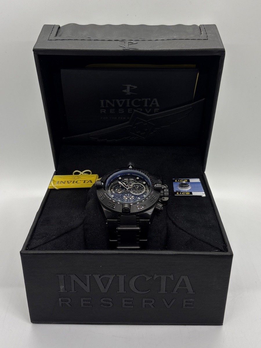 Mens Invicta Subaqua 6561 Stainless Steel Swiss Quartz Chronograph
