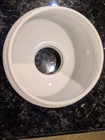 Milk Glass Student Crimped Top Hurricane Lamp Shade 7" base — photo 3