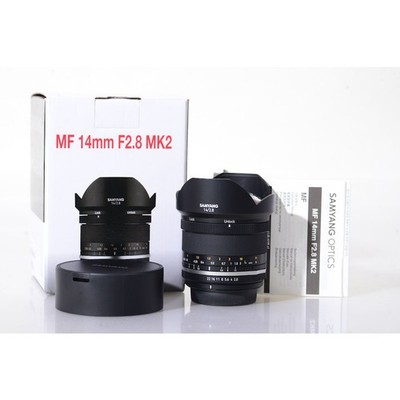 Samyang MF 2,8/14 II Weitwinkelobjektiv für Canon EF - 14mm F/2.8 MK2 Vollformat