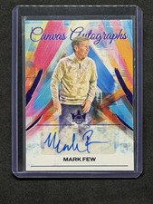 Panini 2025-26 Court Kings Canvas Auto Mark Few Gonzaga Prizm Auto Purple /25