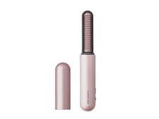 NEW Koizumi KHR-6430 Airplane Safe Cordless Hair Iron Plus Pink USB Rechargeable