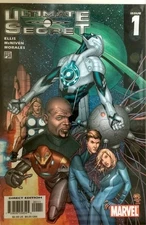 Ultimate Secret #1 Marvel Comics 2005 Sleeve & Board VF/NM Direct Edition