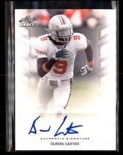 2013 Leaf Draft #BA-DC1 Duron Carter Autographs