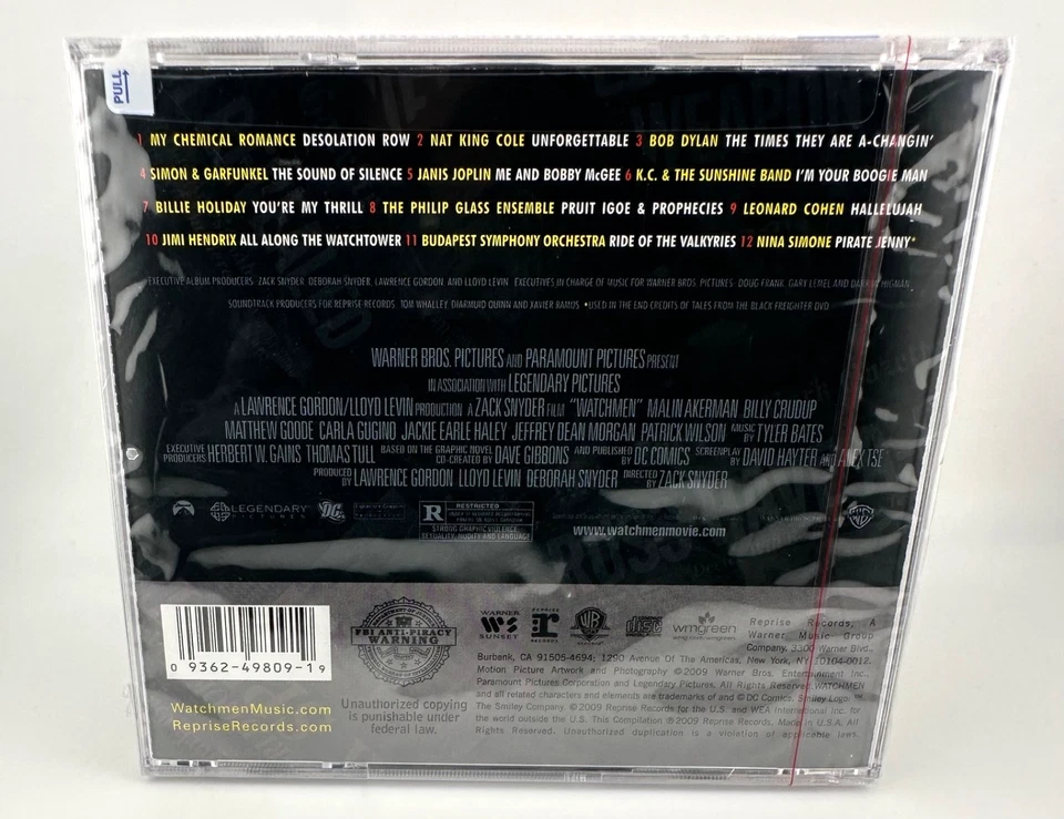 Watchmen (Music from the Motion Picture) by Various [ RARE NEW CD + Hype] SEALED Foto 2 de 4