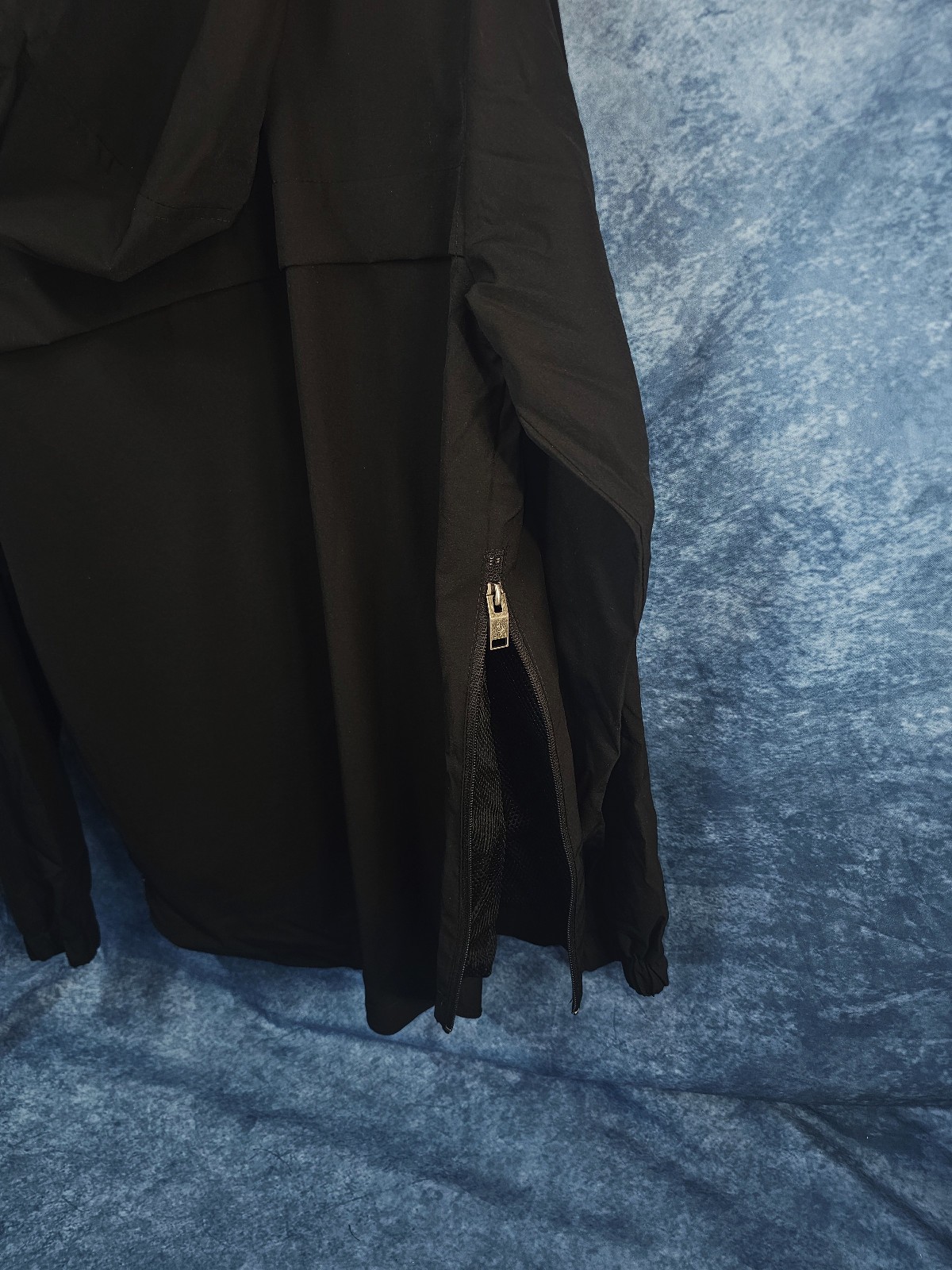 Men's Life code J03 Black pullover windbreaker S … - image 7