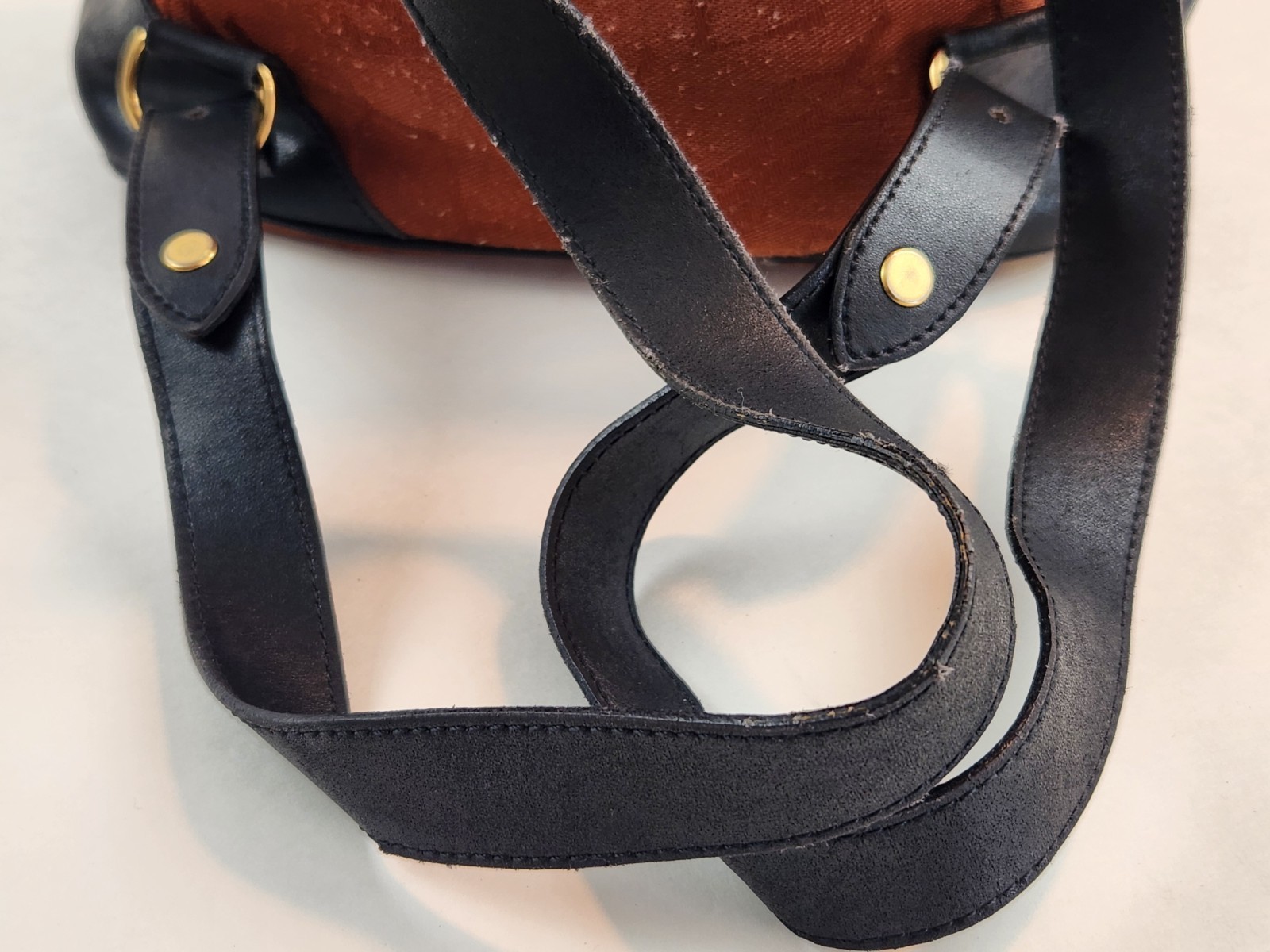 Authentic Yves Saint Laurent Backpack Ruby Red Ba… - image 15