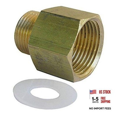 17-6693 3/8-Inch Female Fine Thread Flare by 3/8-Inch Compression 3/8'' x 3/8''