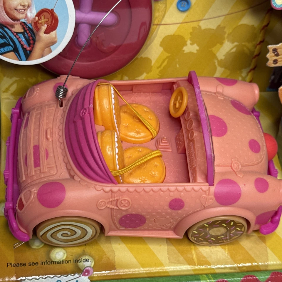 Lalaloopsy Mini RC Cruiser Car Exclusive Doll Cake Dunk n Crumble NEW SEALED - Image 4 of 4