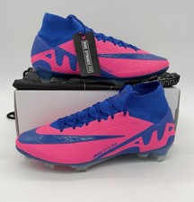 Men's 10 - Nike Zoom Mercurial Superfly 9 Elite FG Blue Pink NBY FN6746-904
