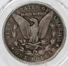 1890 CC $1 Morgan Silver Dollar Bent- VG Detail PCGS Genuine — photo 4