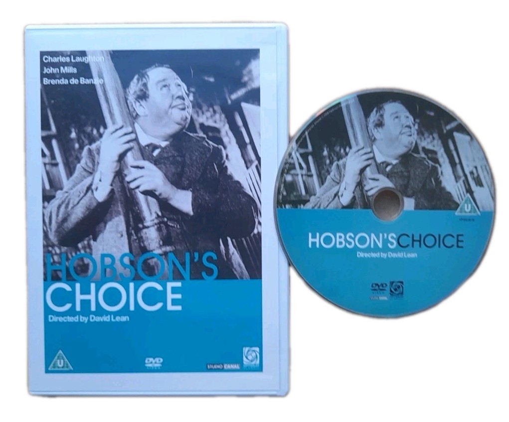 Hobson's Choice DVD Charles Laughton Classic 1954 British B&W Comedy Film