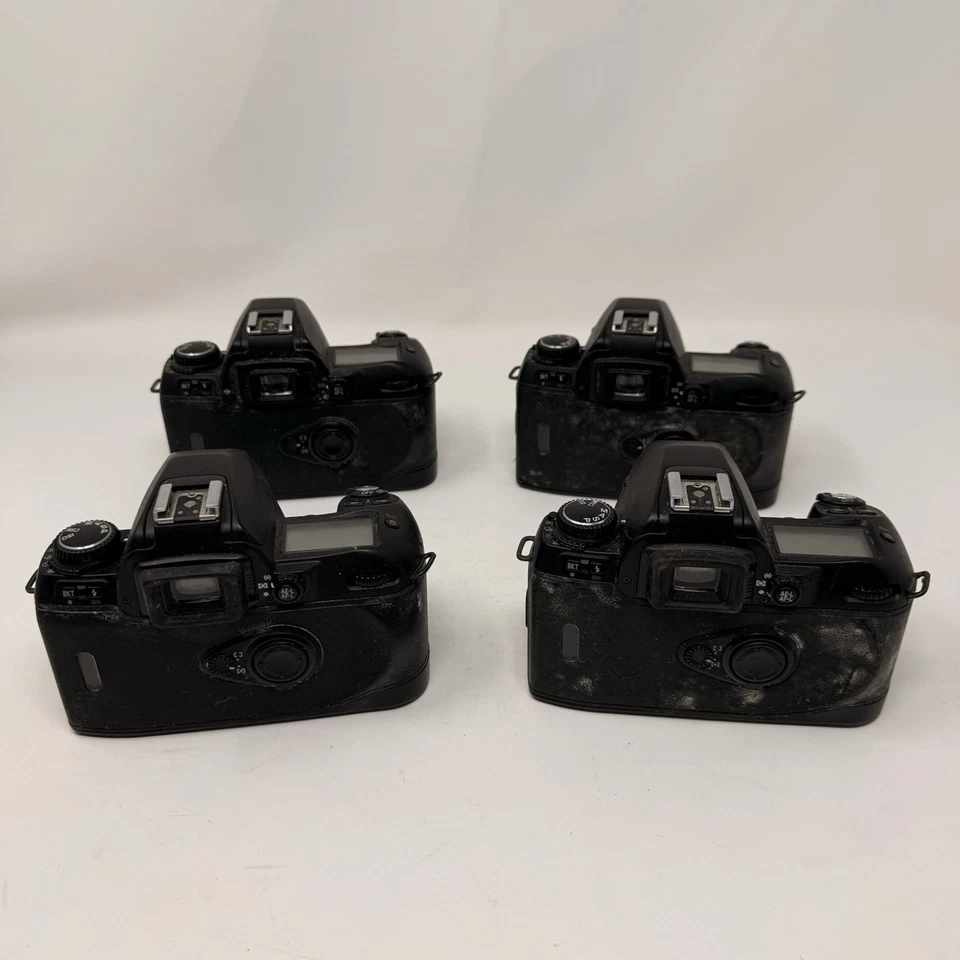 Lote de (4) - Cuerpo de cámara fotográfica Nikon F80 35 mm SLR solamente Foto 2 de 2