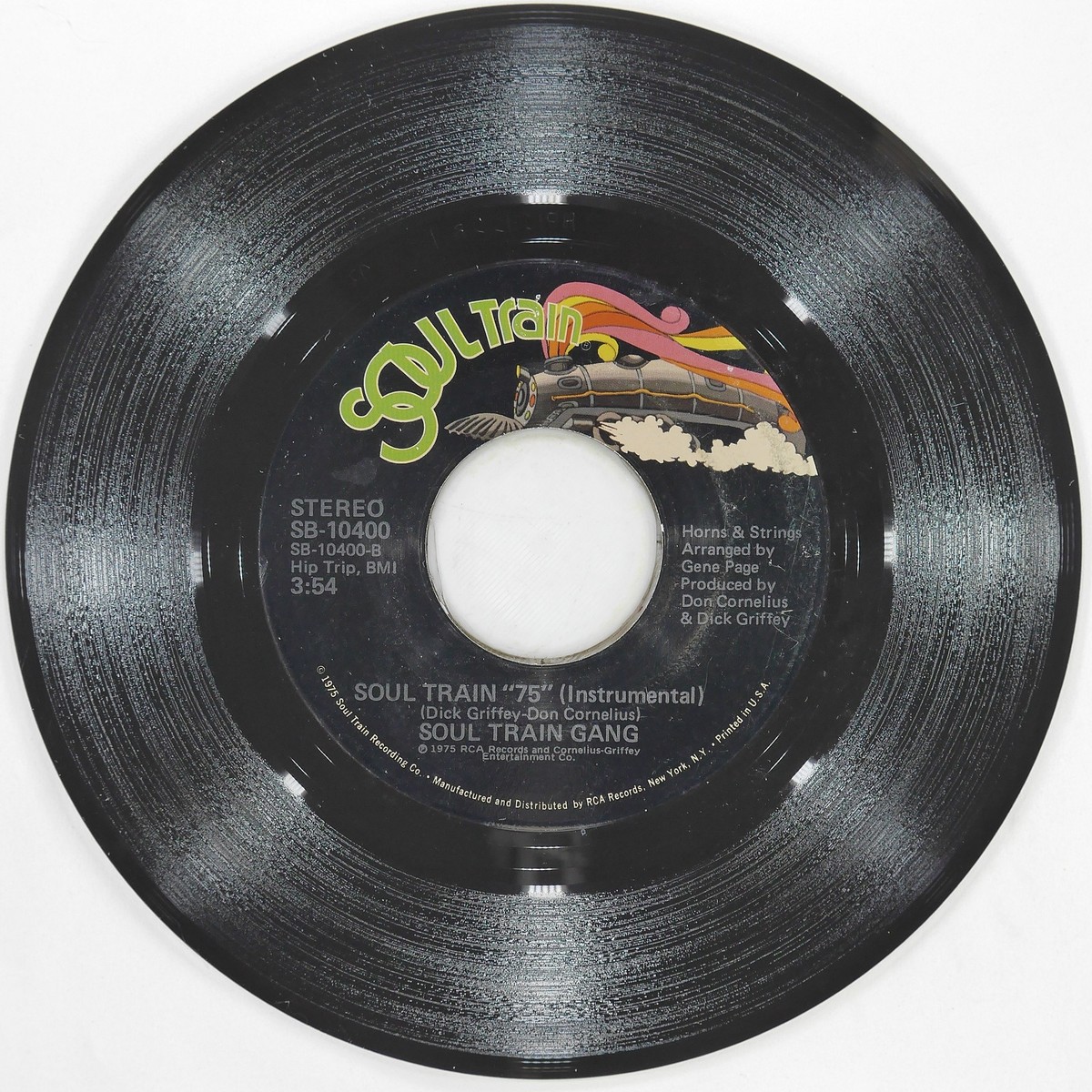 SOUL TRAIN GANG Soul Train 75 SOUL TRAIN SB-10400 EX 45 RPM 1975