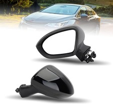 Driver Side View Mirror Compatible With Chevy Cruze L-Driver Side, Black