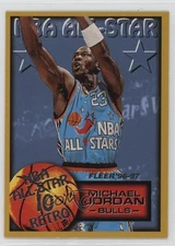 1996-97 Fleer NBA All-Star Retro Michael Jordan #282 HOF