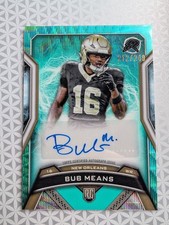 2024 Topps Resurgence Bub means Aqua Auto New Orleans Saints /249