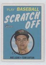 2020 Topps Heritage Minor League Edition 1971 Scratch-Off Max Lazar #30 0c4