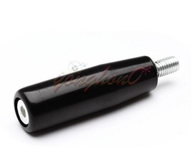 1PCS M10 Male Thread Revolving Handle Black Milling Machine Screw On Type NEW *l