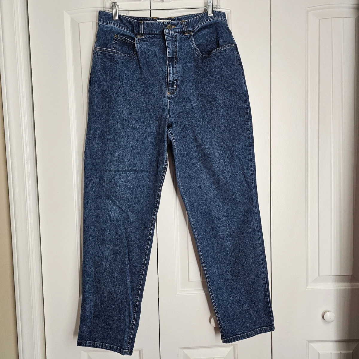 Jean évasé pour femme des années 70 - Taille basse - Jambe large