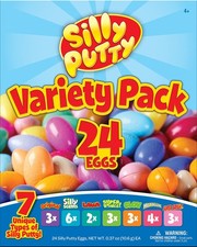 Crayola Silly Putty Bulk Variety Pack 24ct - Assorted Soft Sensory Putty for K