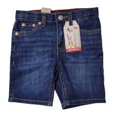 Levi's Boys' 511 Slim Fit Easy Care Pockets Denim Shorts Highlands, 4 Reg 