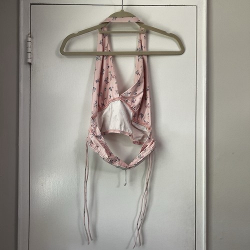 Princess Polly Penelope Halter Top Pink - Size 12 - Picture 6 of 6