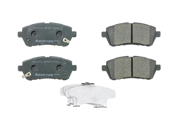 Plaquettes de frein à disque pour Daihatsu Siriion et Materia essieu avant